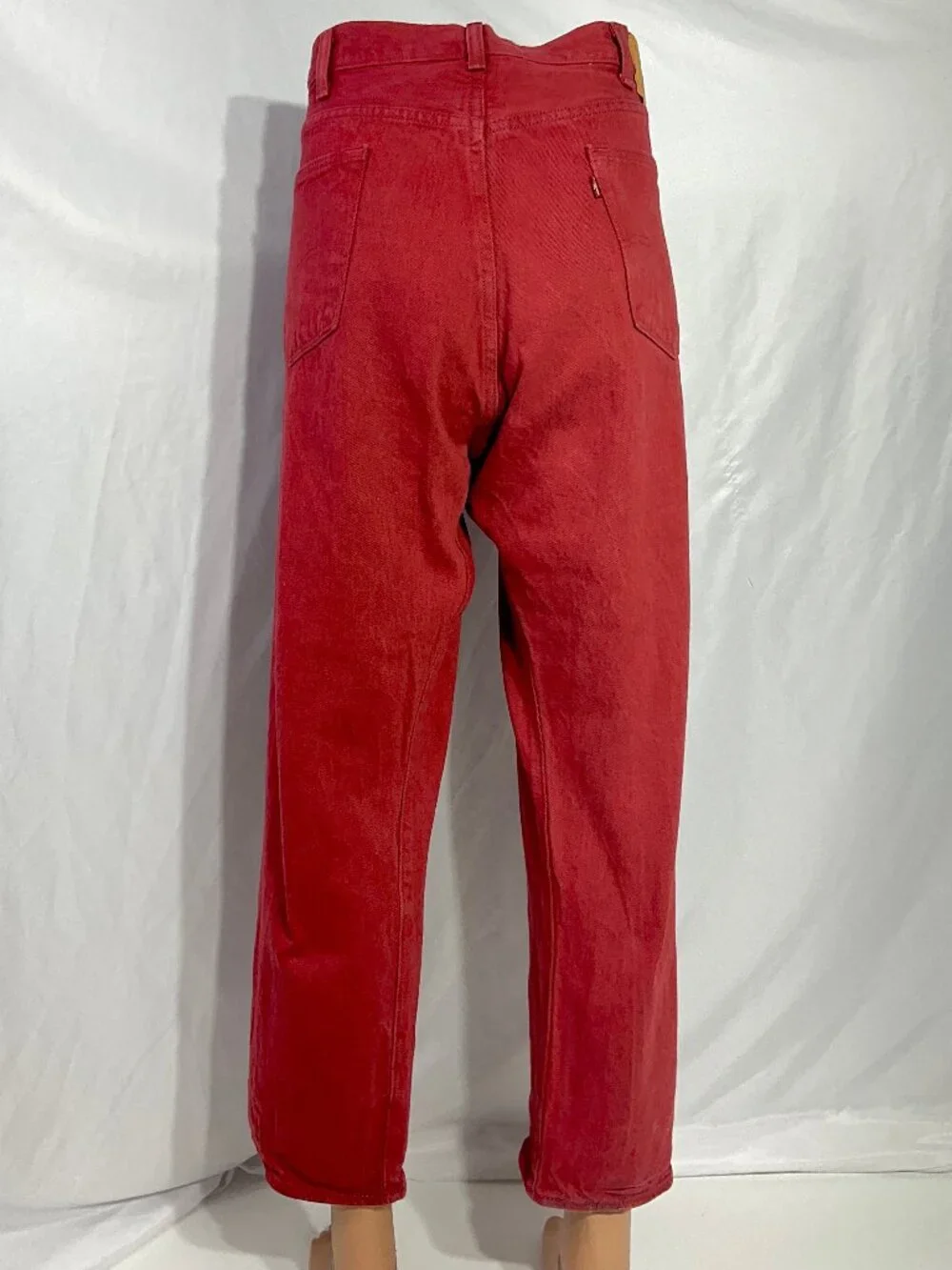 Levi's Men's Straight Jeans in Deep Red